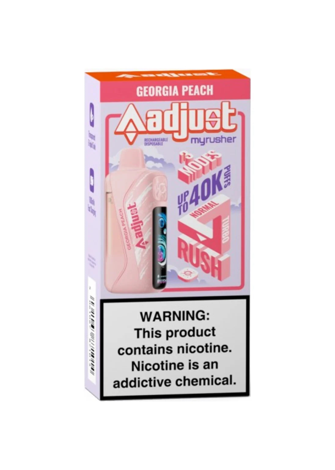 Adjust MyRusher 40K Georgia Peach
