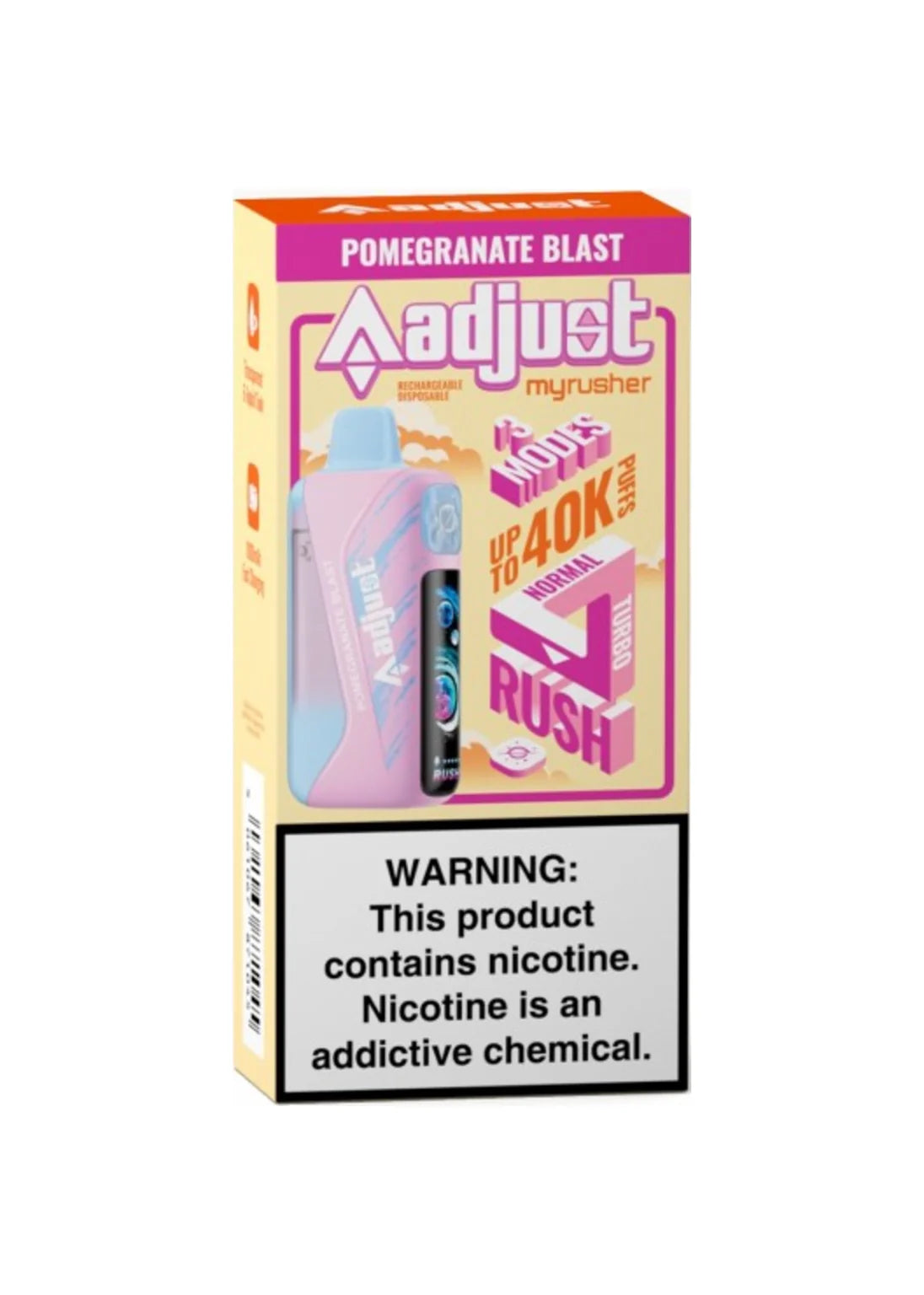 Adjust MyRusher 40K Pomegranate Blast