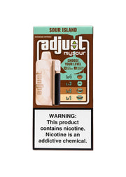 Adjust MySour 40K Sour Island product packaging
