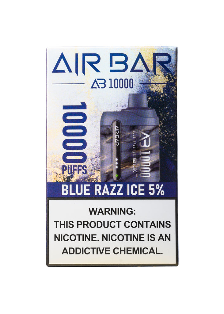 Air Bar AB10000 Blue Razz Ice | GetPop