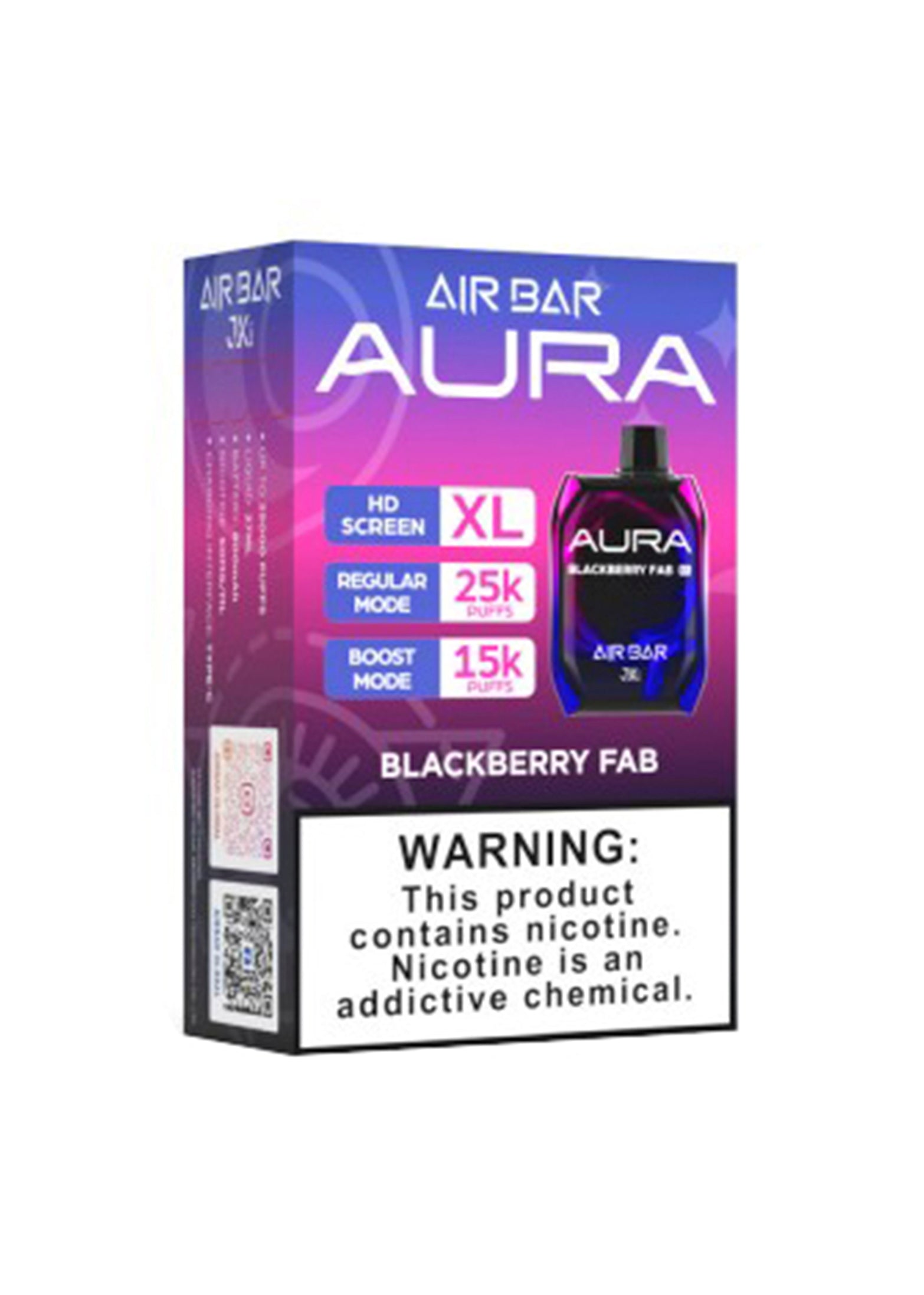 Air Bar Aura 25K Blackberry Fab