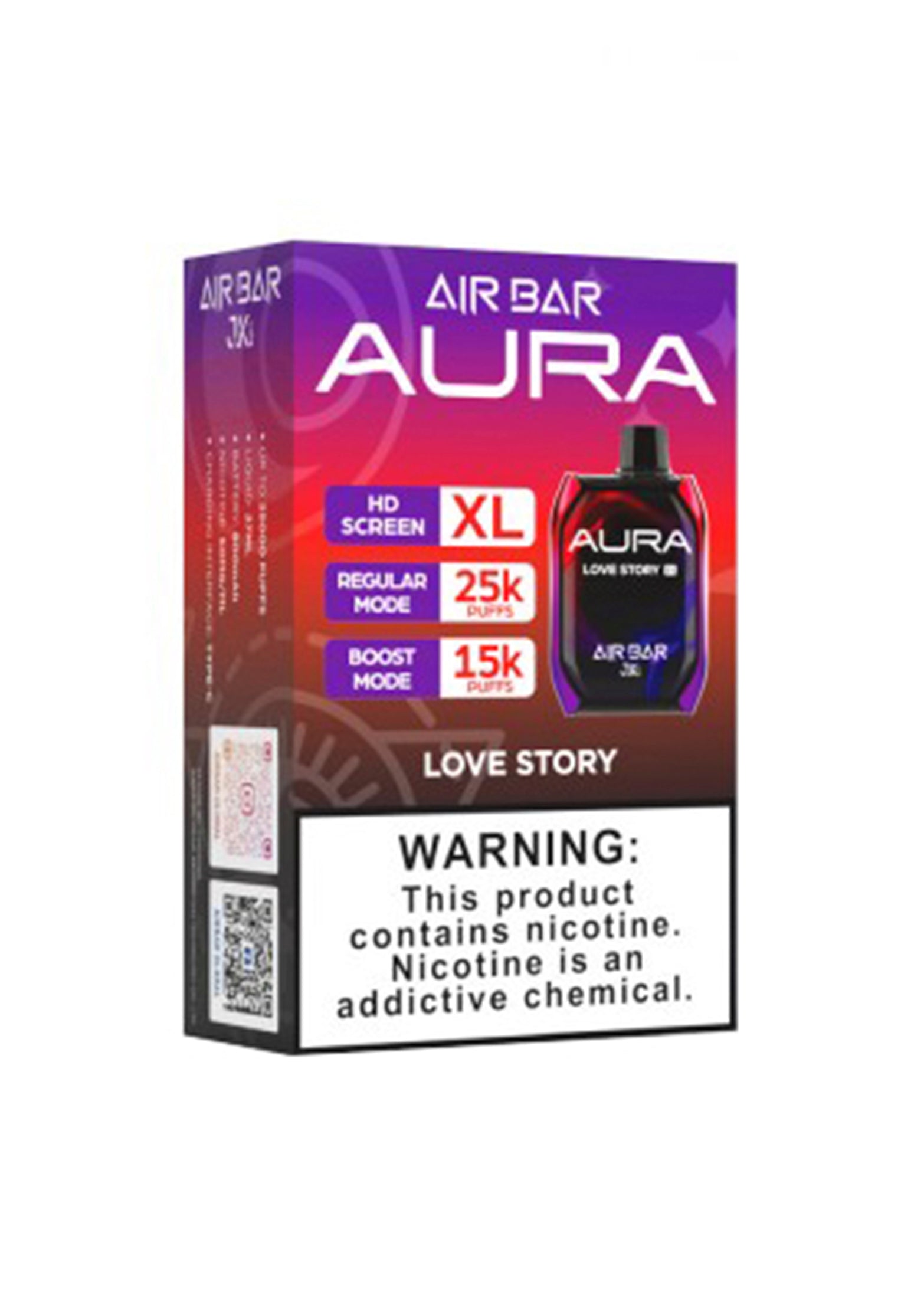 Air Bar Aura 25K Love Story | GetPop Air Bar Aura 25K Love Story | GetPop