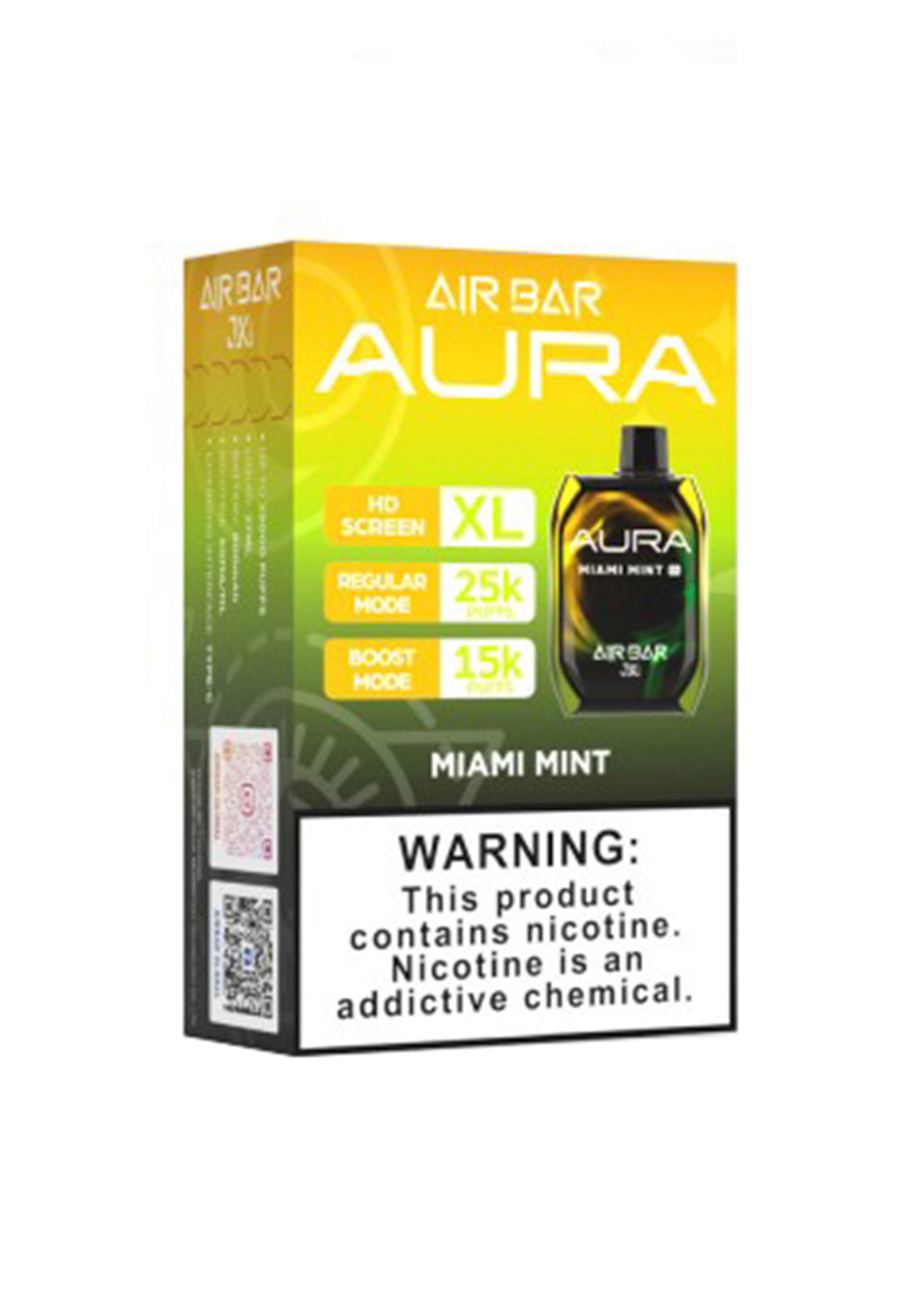 Air Bar Aura 25K Miami Mint