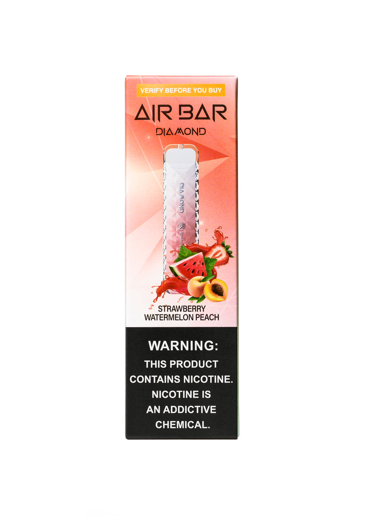 Air Bar Diamond 500 Strawberry Watermelon Peach