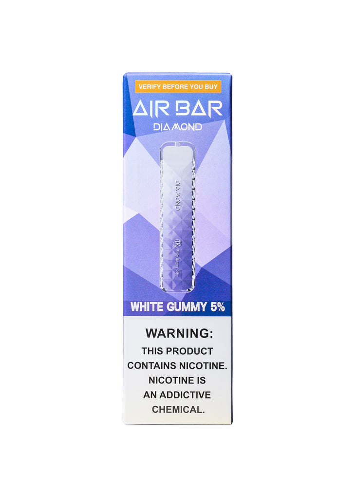Air Bar Diamond 500 White Gummy | GetPop