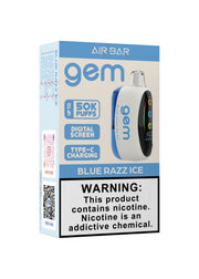 Air Bar Gem 50K Blue Razz Ice