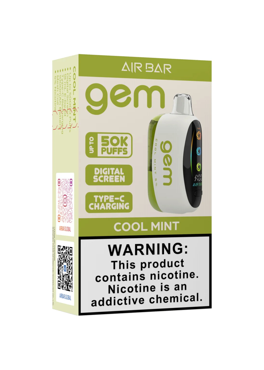 Air Bar Gem 50K Cool Mint