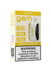 Air Bar Gem 50K Juicy Peach Ice