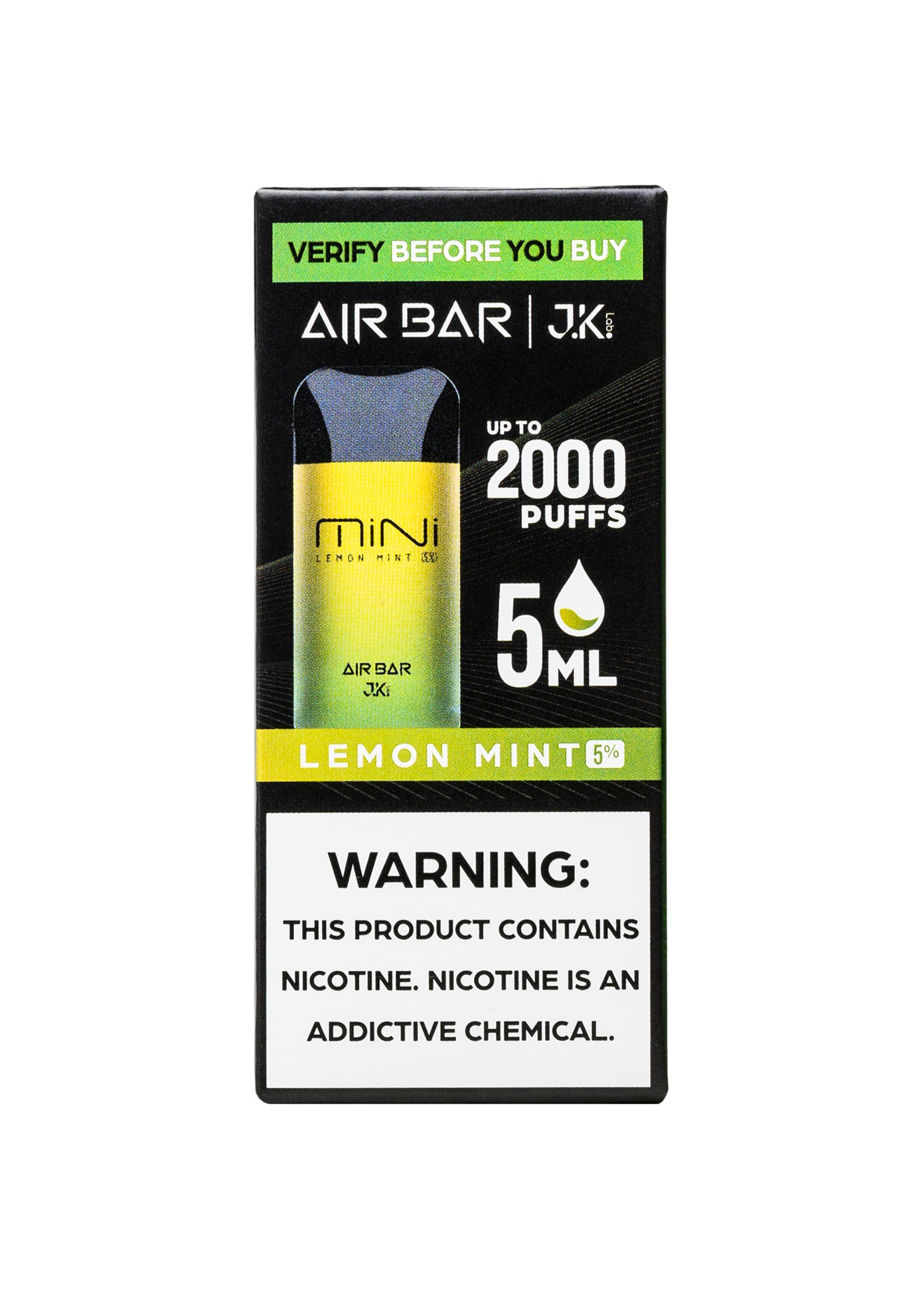 Air Bar Mini 2000 Lemon Mint