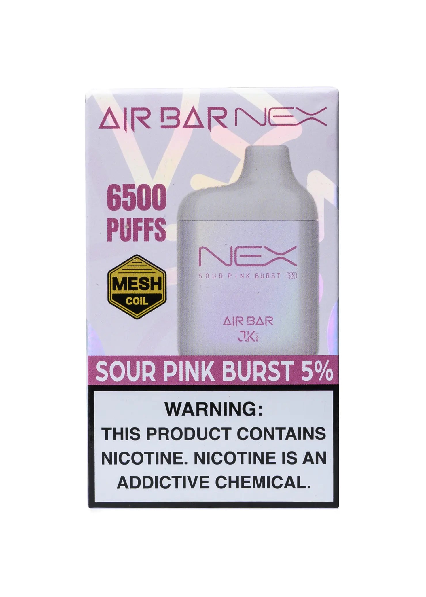 Air Bar Nex 6500 Sour Pink Burst | GetPop Air Bar Nex 6500 Sour Pink Burst | GetPop
