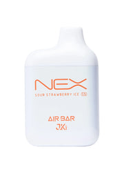 Air Bar Nex 6500 Sour Strawberry Ice vape device
