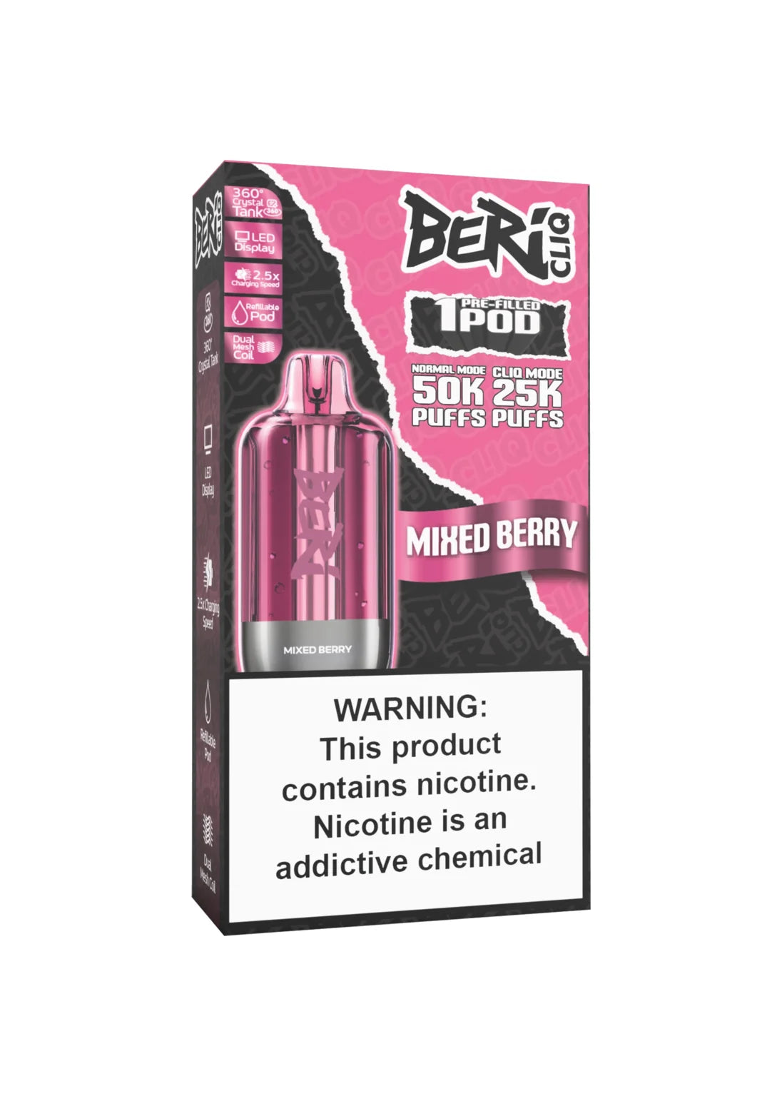Beri CLIQ 50K Refill Pod Mixed Berry