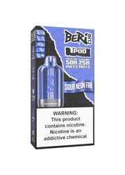 Beri CLIQ 50K Refill Pod Sour Neon Fab