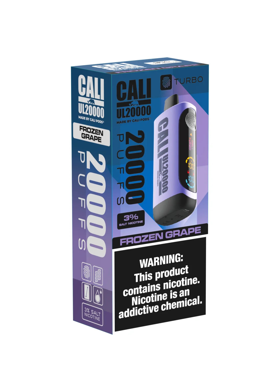 Cali UL20000 3% Frozen Grape 3%