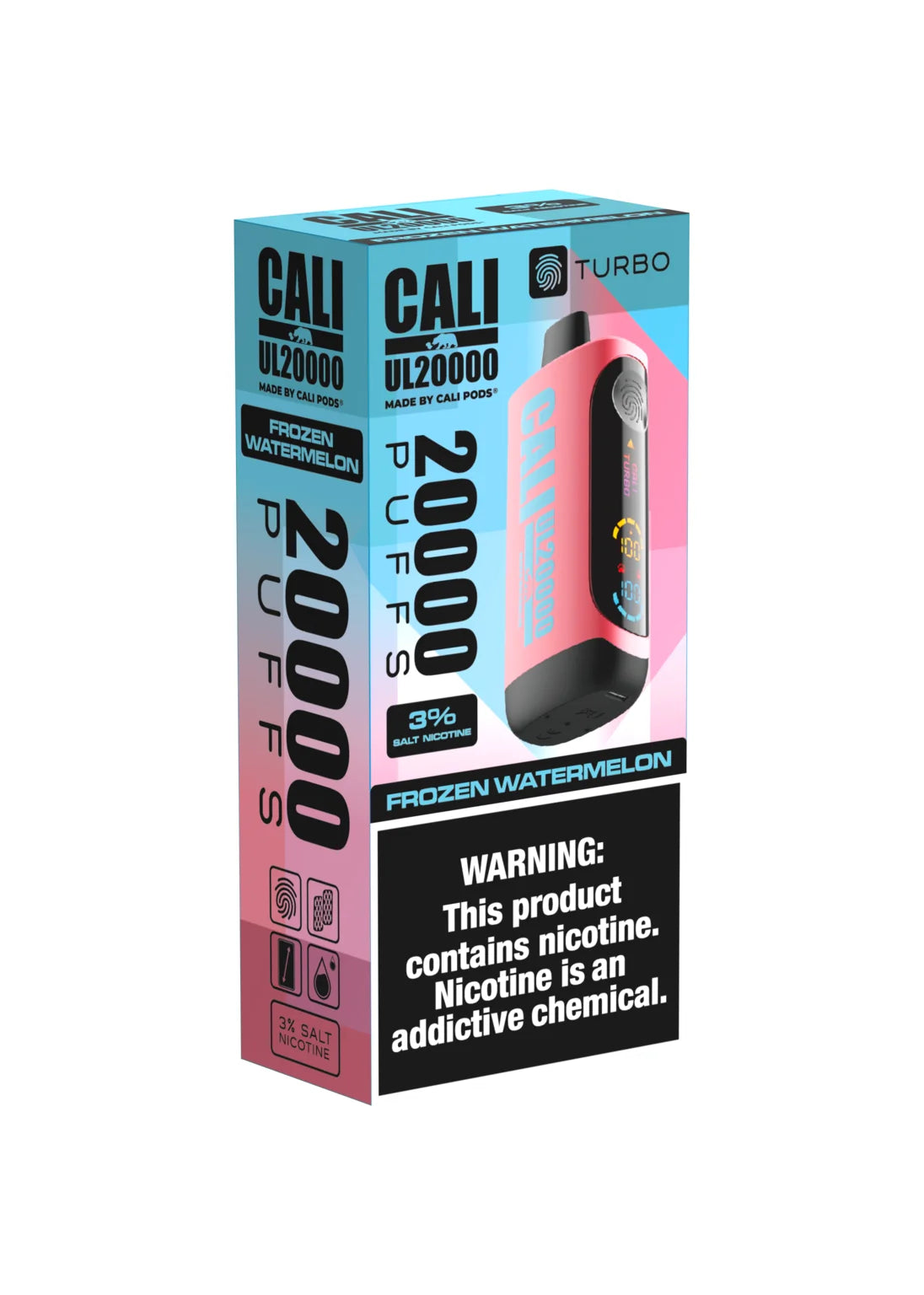 Cali UL20000 3% Frozen Watermelon 3%