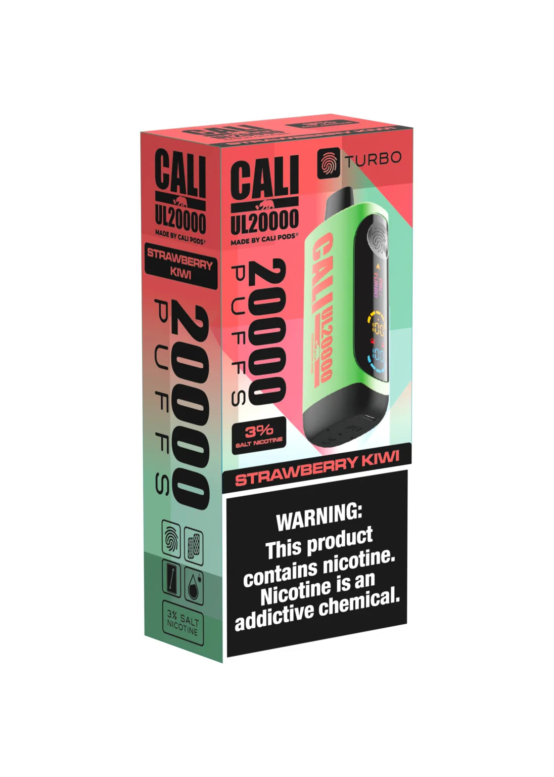 Cali UL20000 3% Strawberry Kiwi 3%