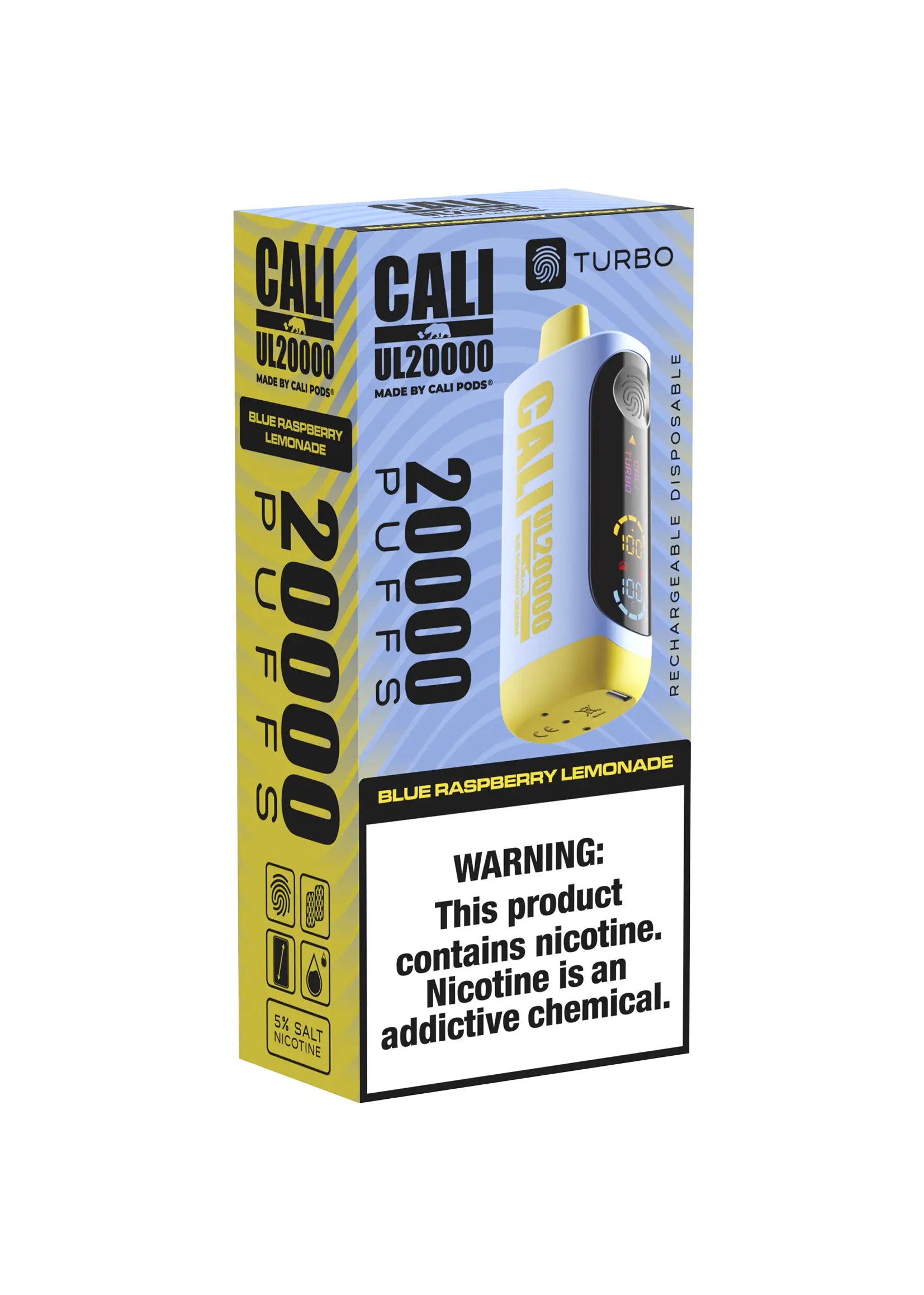 Cali UL20000 Blue Raspberry Lemonade