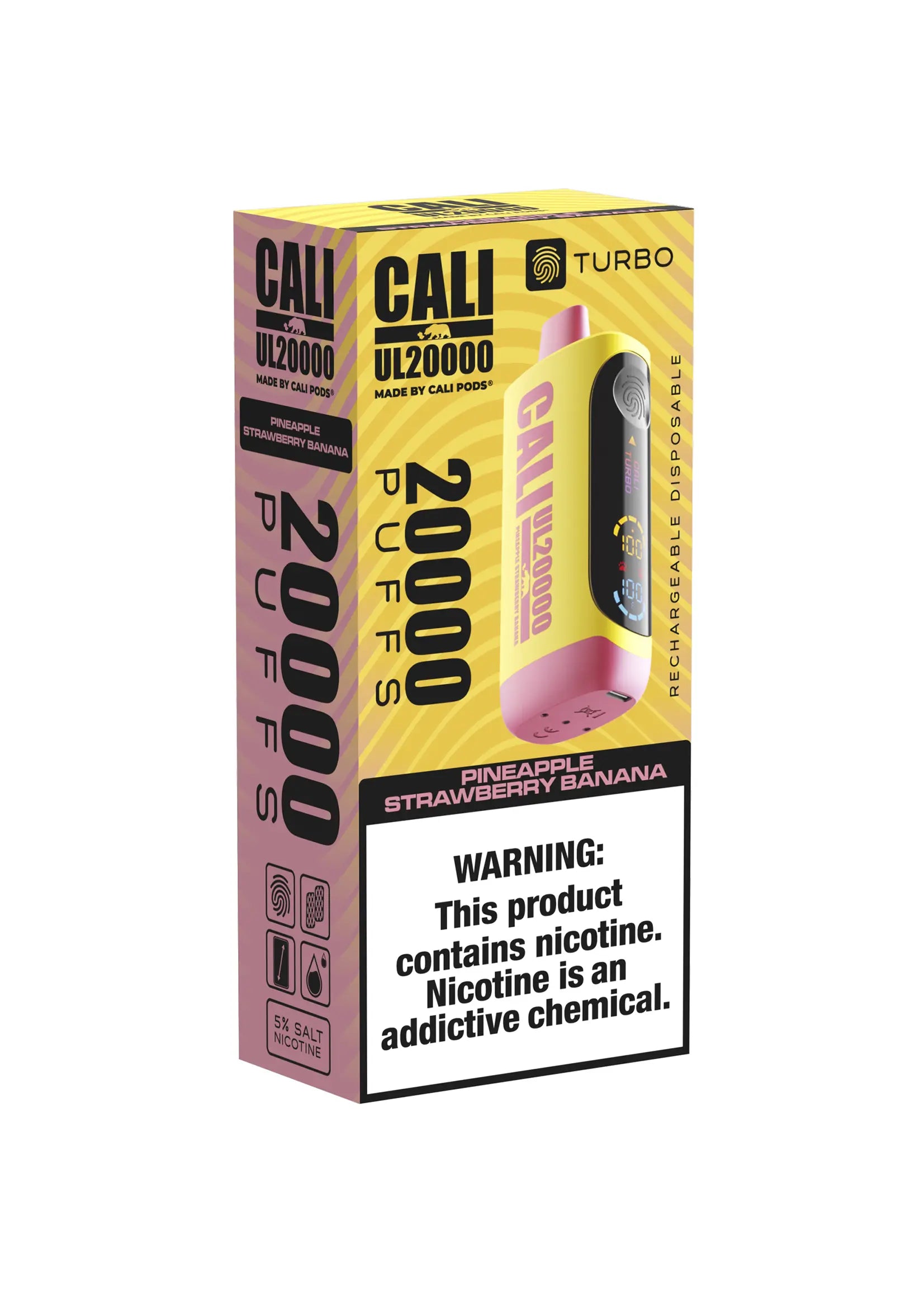 Cali UL20000 Pineapple Strawberry Banana