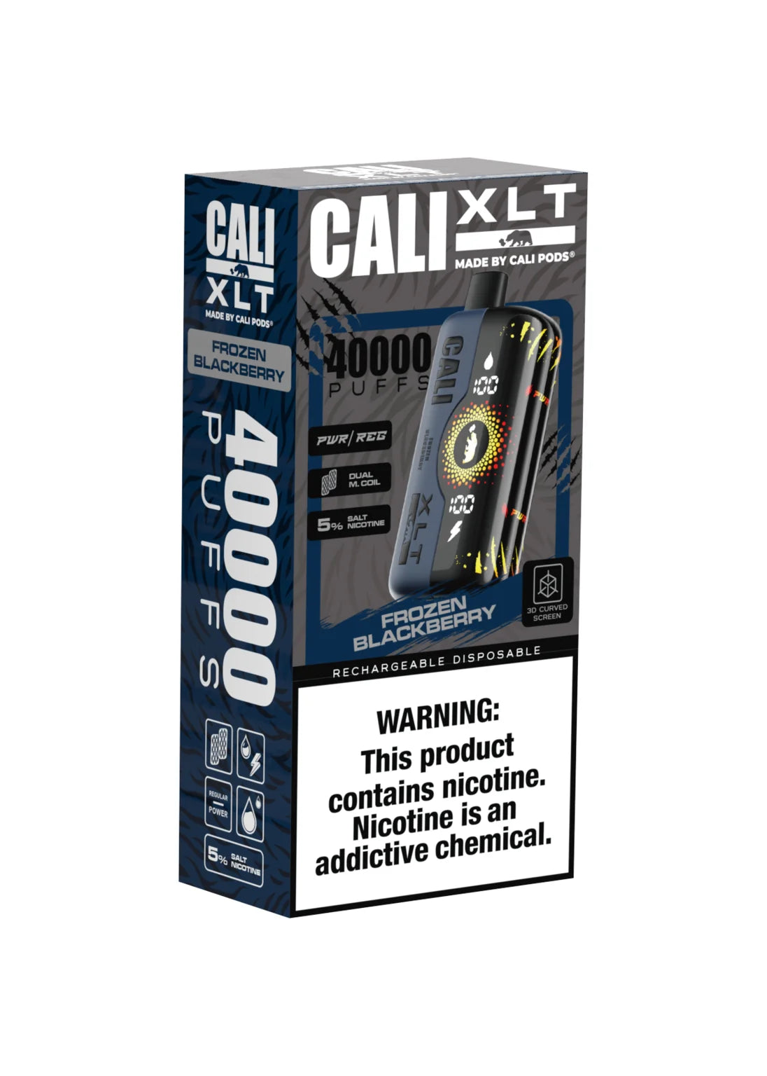 Cali XLT 40K Frozen Blackberry