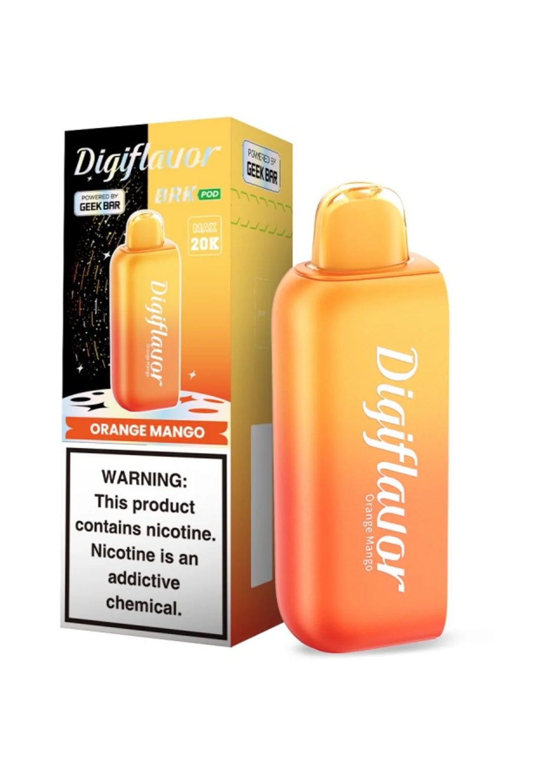 DigiFlavor BRK 20K Flavor Pod Orange Mango