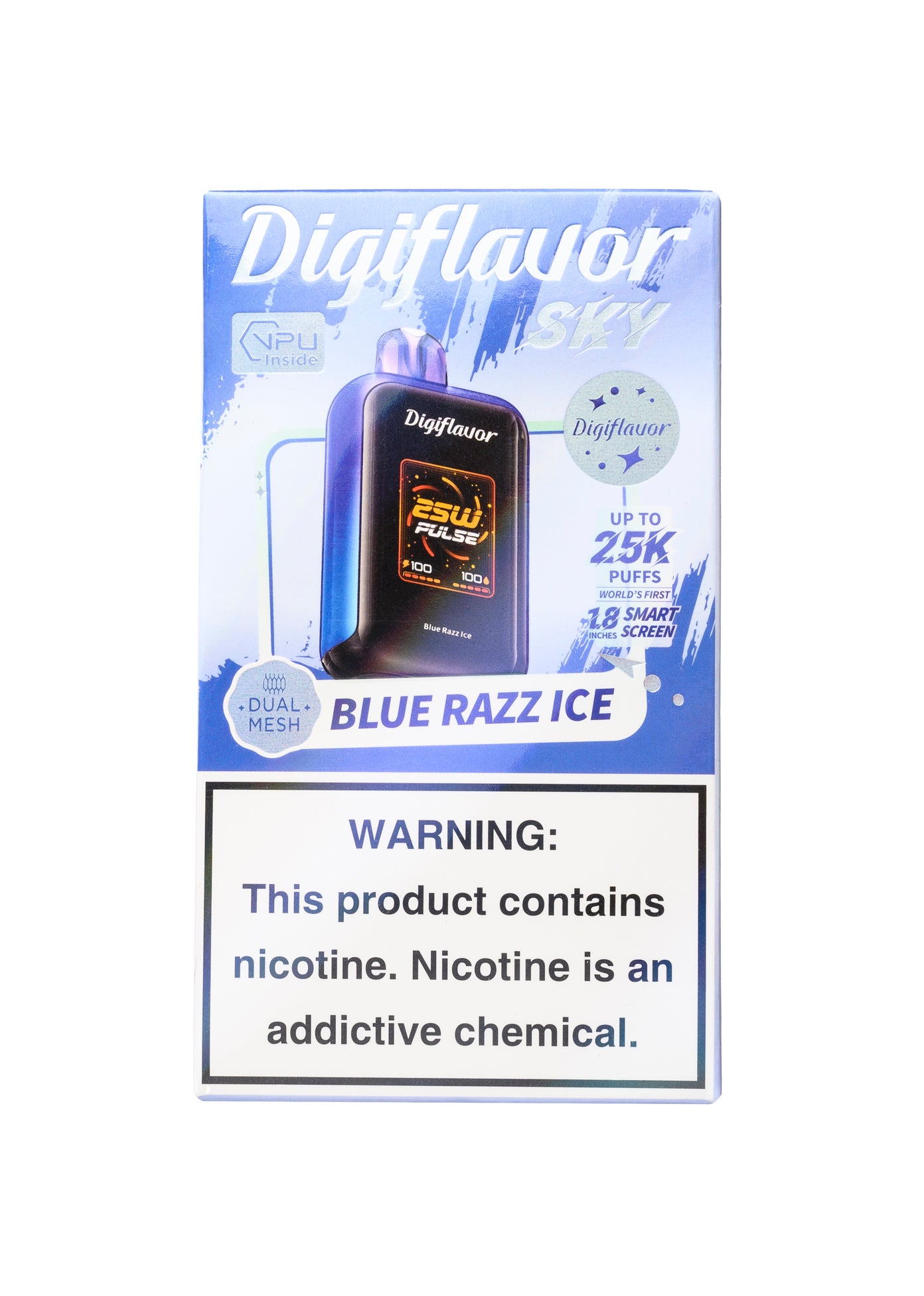 DigiFlavor SKY 25K Blue Razz Ice | GetPop DigiFlavor SKY 25K Blue Razz Ice | GetPop