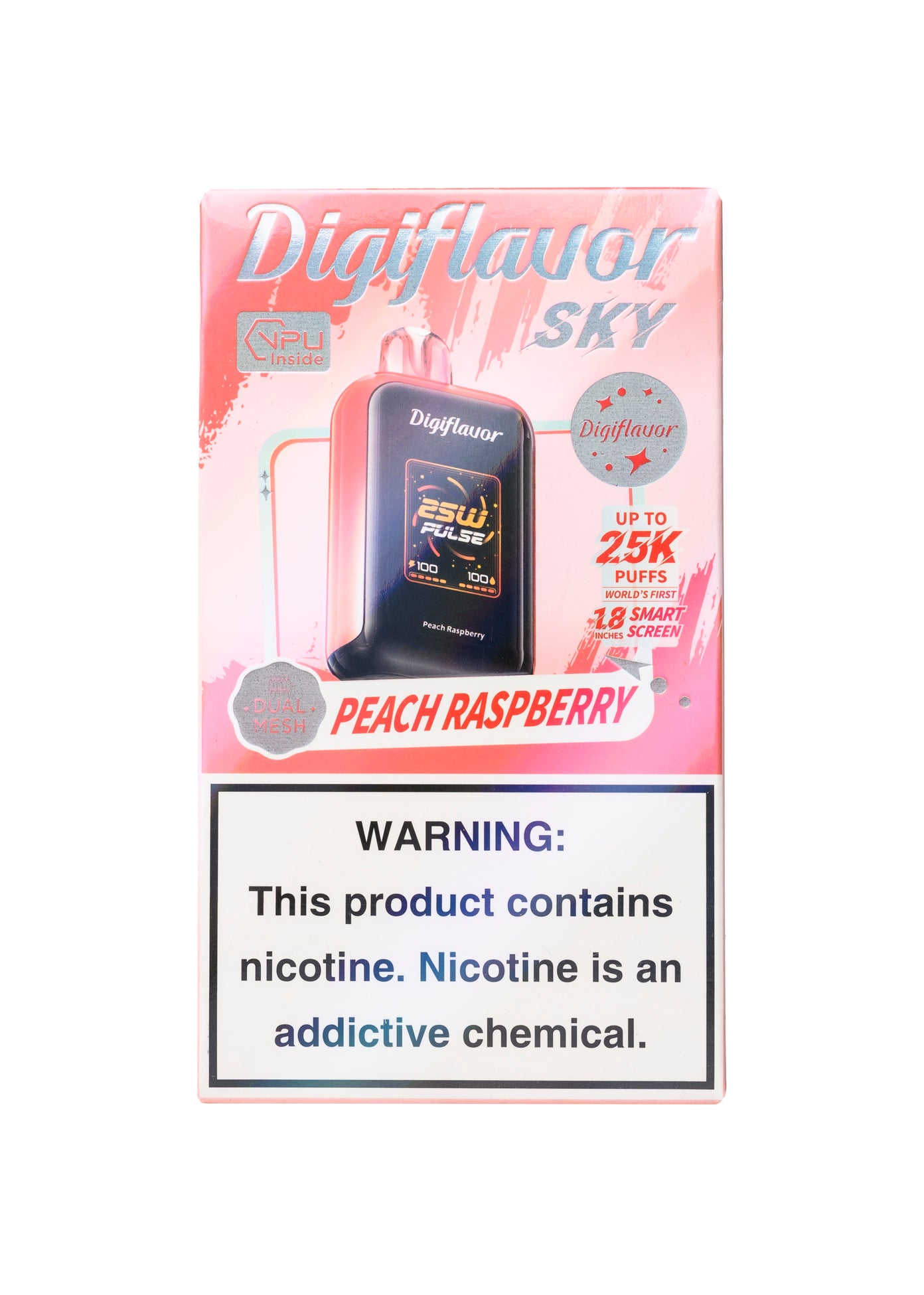 DigiFlavor SKY 25K Peach Raspberry | GetPop DigiFlavor SKY 25K Peach Raspberry | GetPop