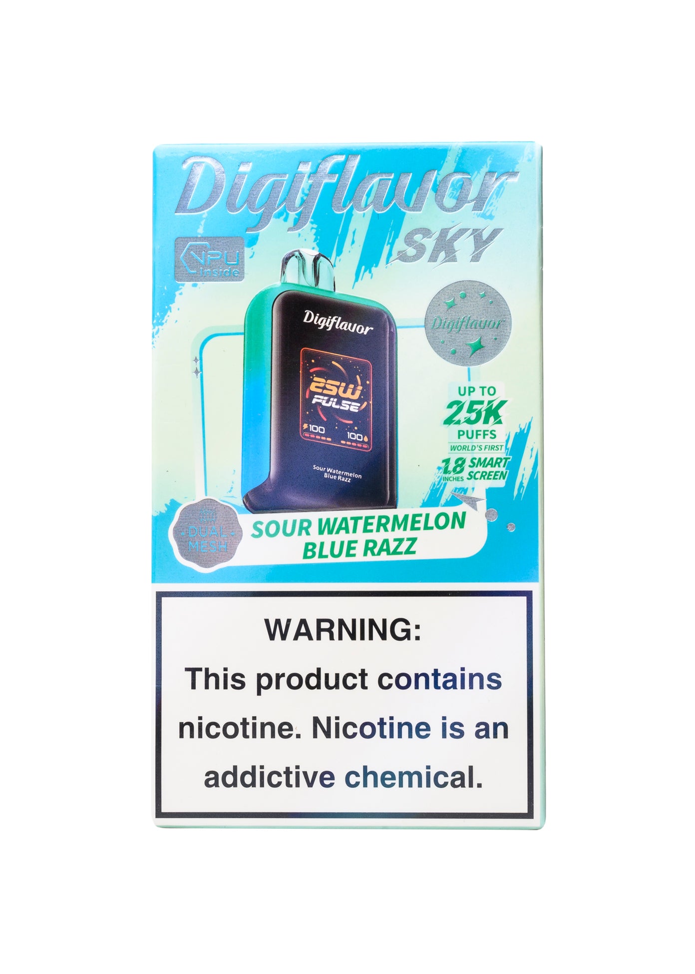 DigiFlavor SKY 25K Sour Watermelon Blue Razz | GetPop DigiFlavor SKY 25K Sour Watermelon Blue Razz | GetPop