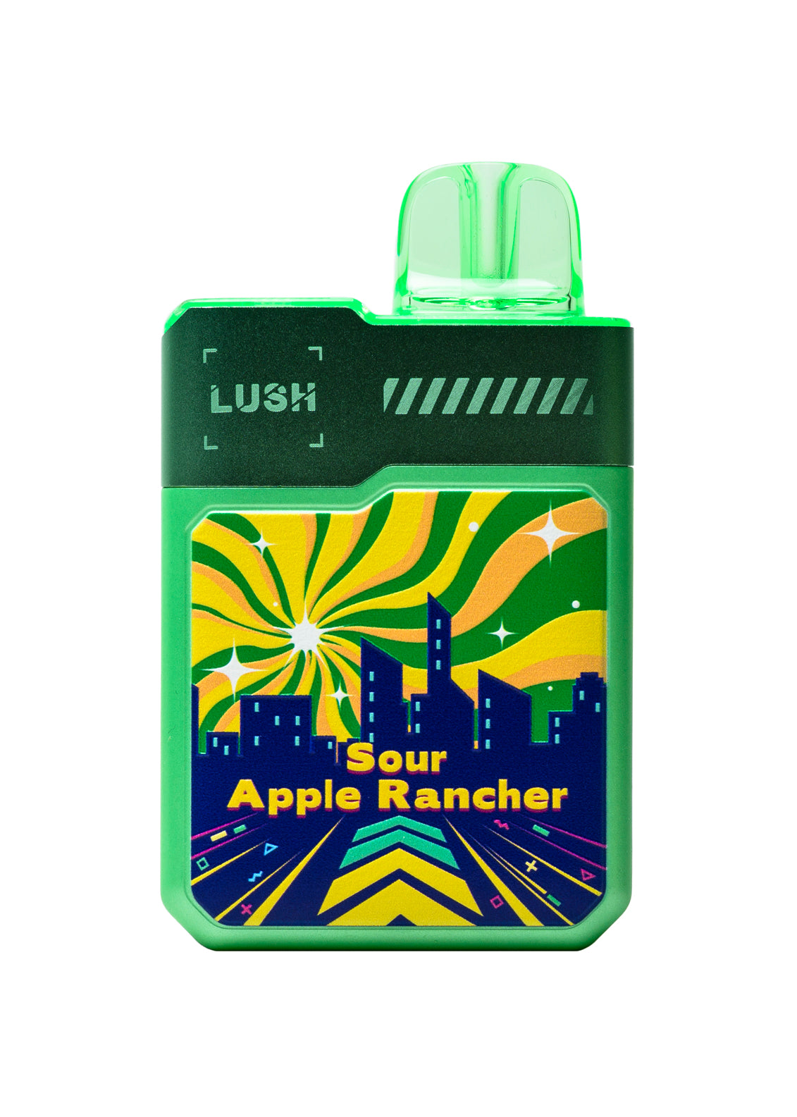 DigiFlavor x Geek Bar Lush 20K Sour Apple Rancher | GetPop DigiFlavor x Geek Bar Lush 20K Sour Apple Rancher | GetPop