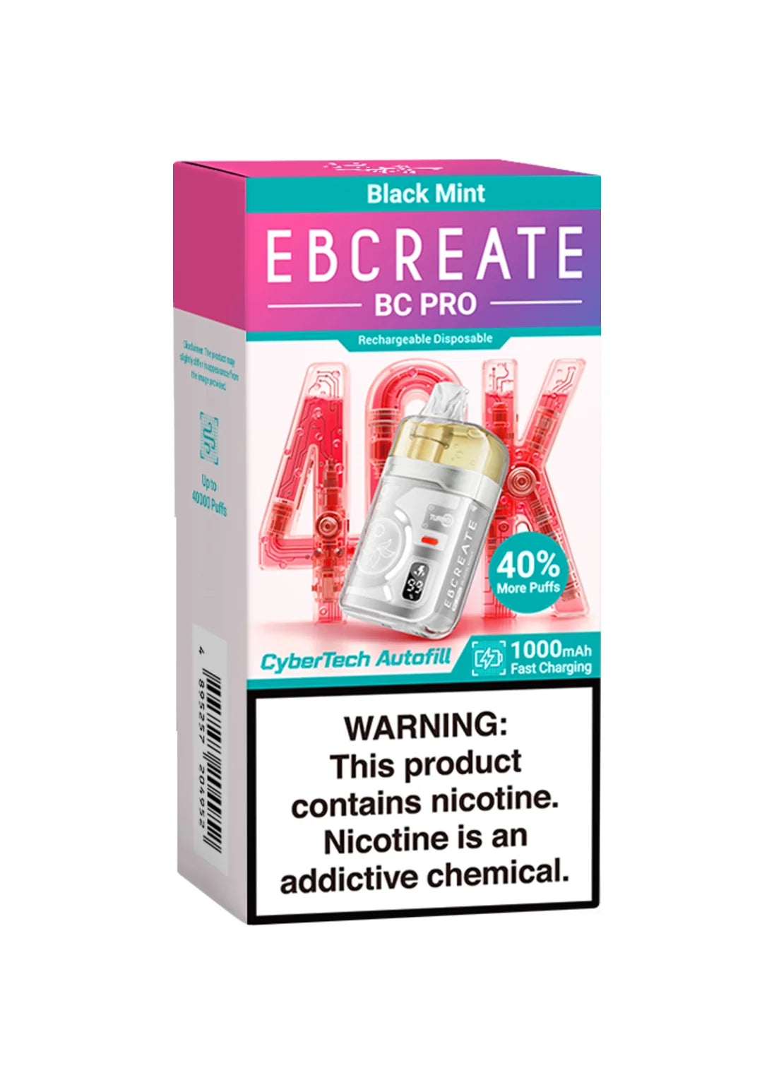 EB Create BC Pro 40K Black Mint