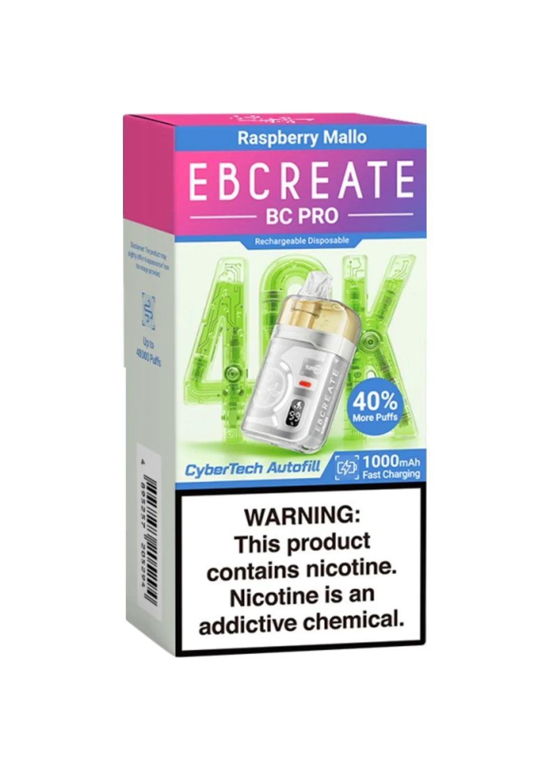 EB Create BC Pro 40K Raspberry Mallo