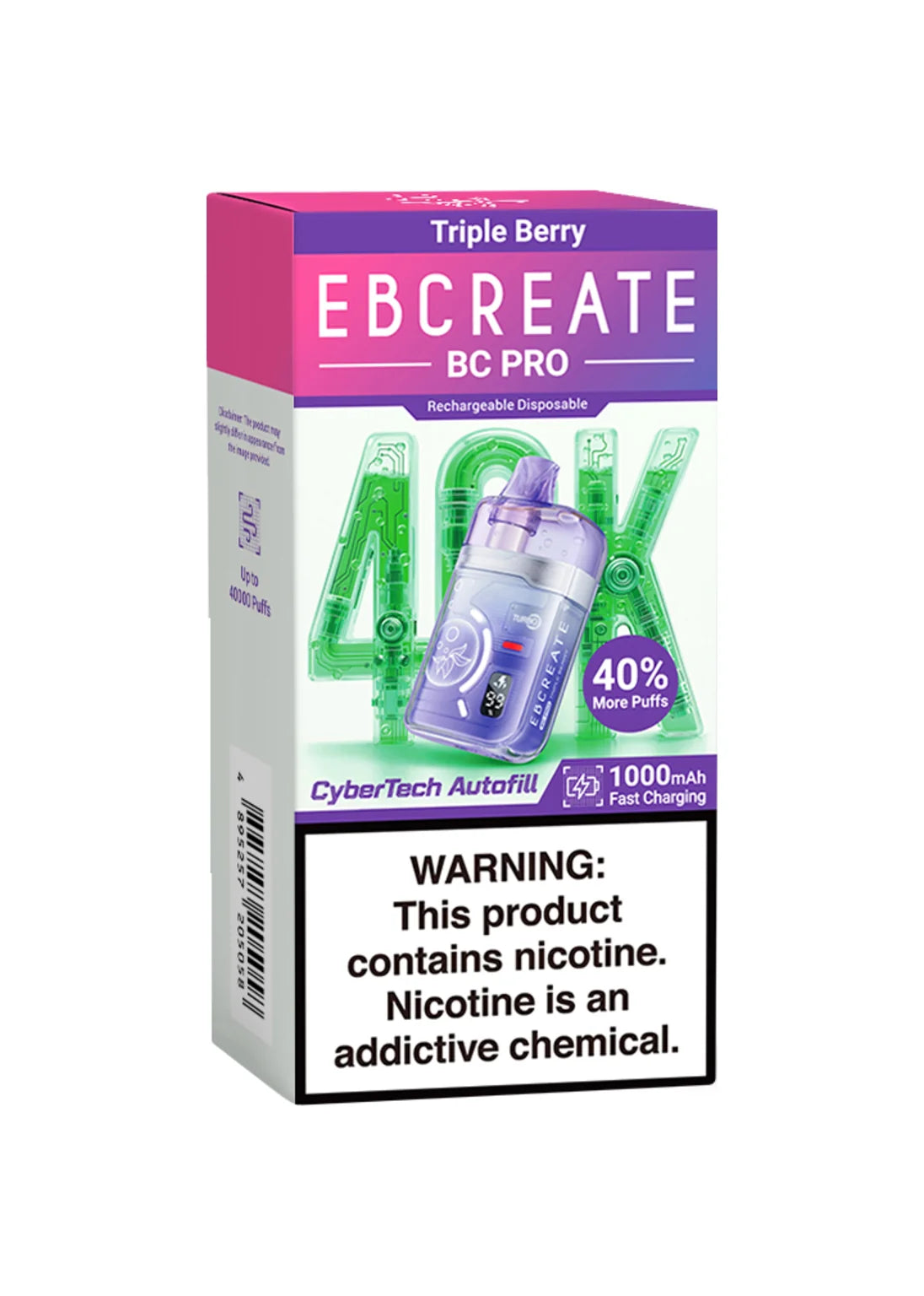 EB Create BC Pro 40K Triple Berry