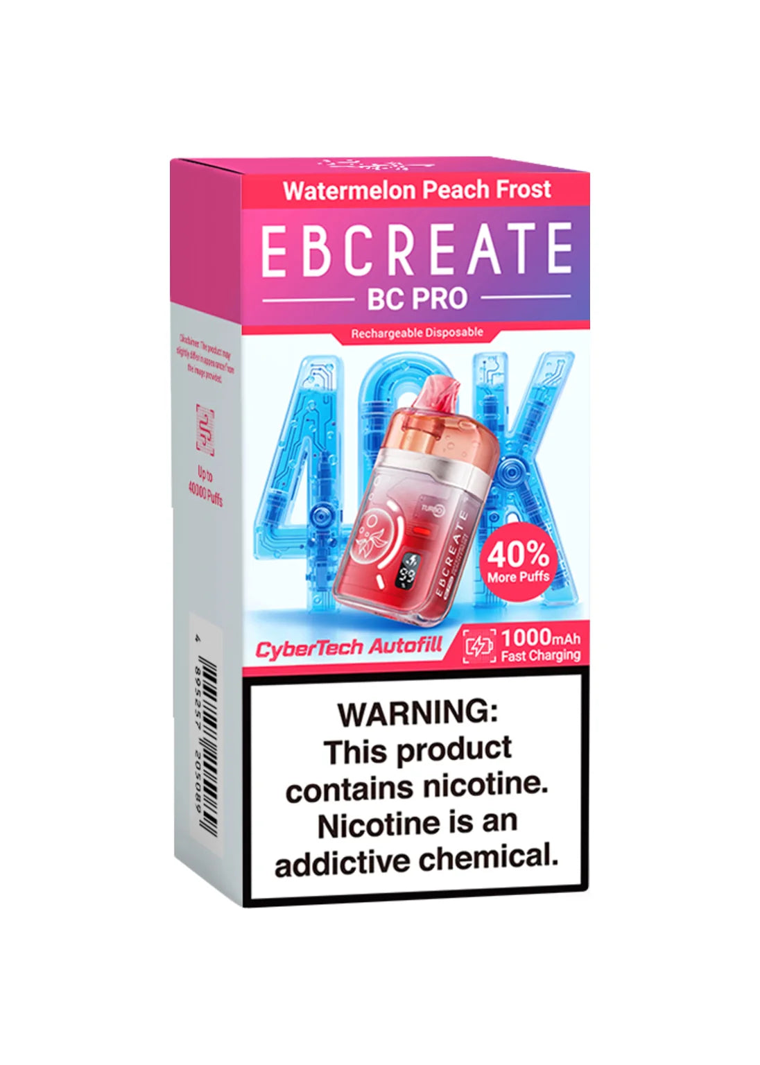 EB Create BC Pro 40K Watermelon Peach Frost