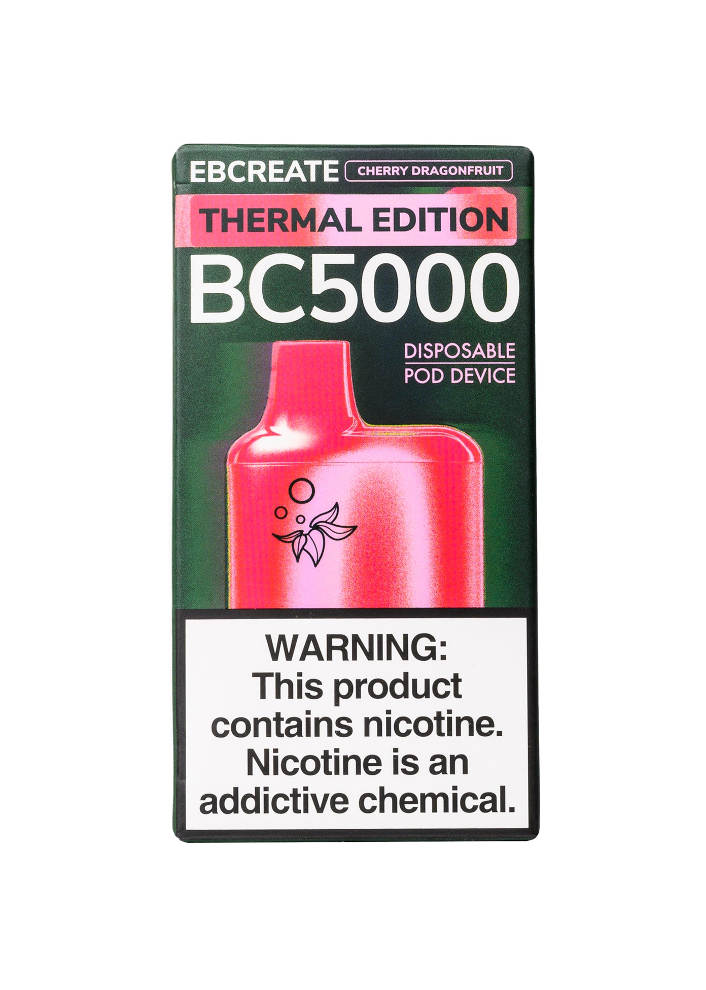 ebcreate thermal edition bc5000 disposable vape EB Create BC5000 Thermal Edition Cherry Dragonfruit