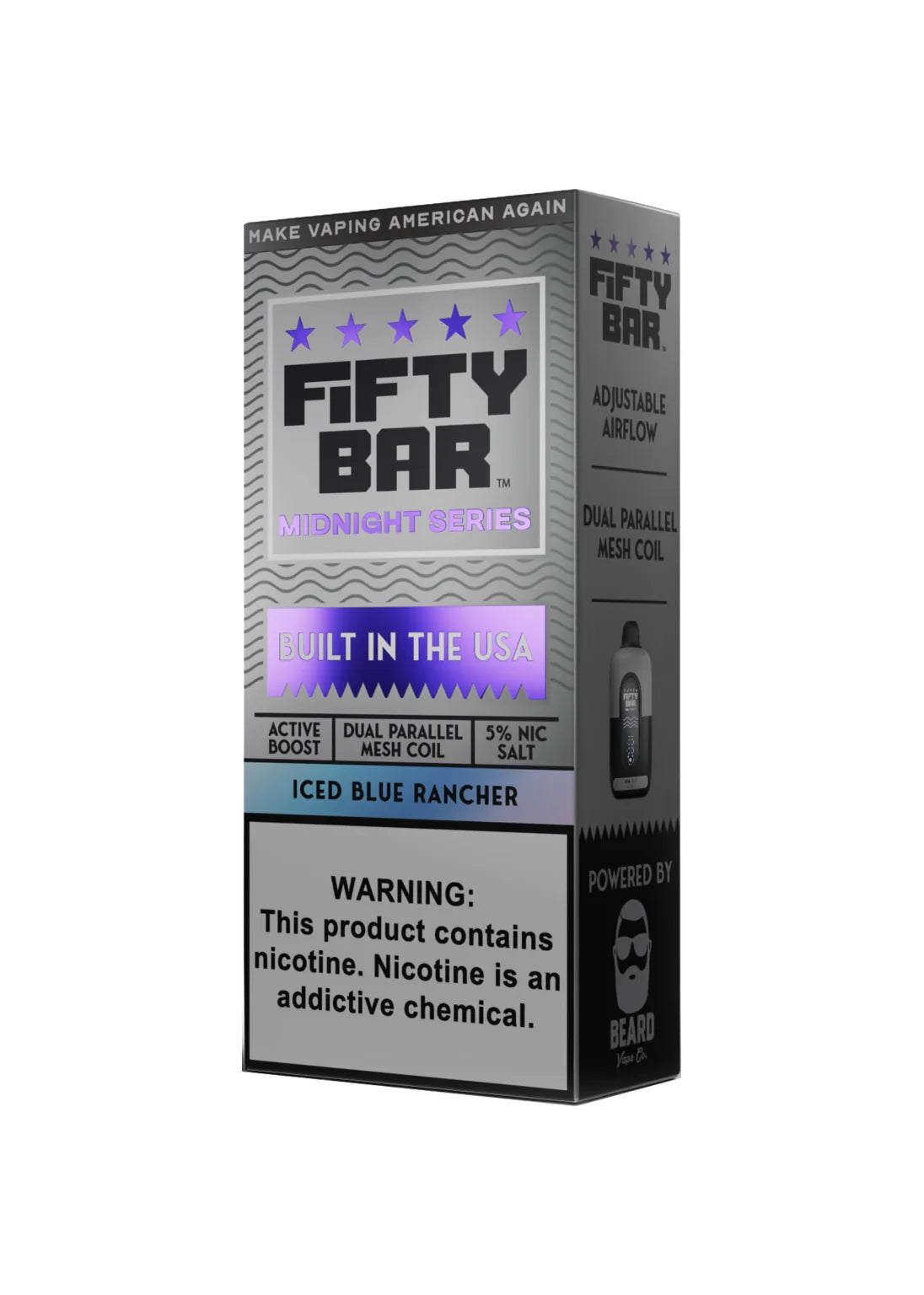 Fifty Bar 20K Iced Blue Rancher
