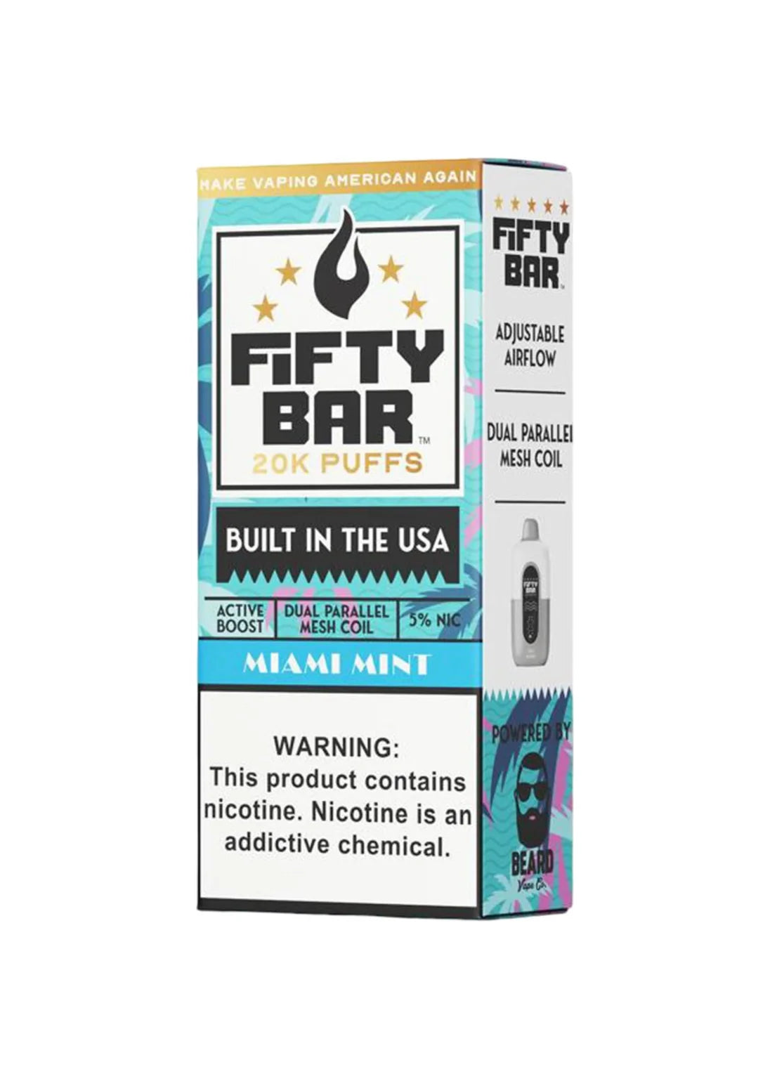 Fifty Bar 20K Miami Mint