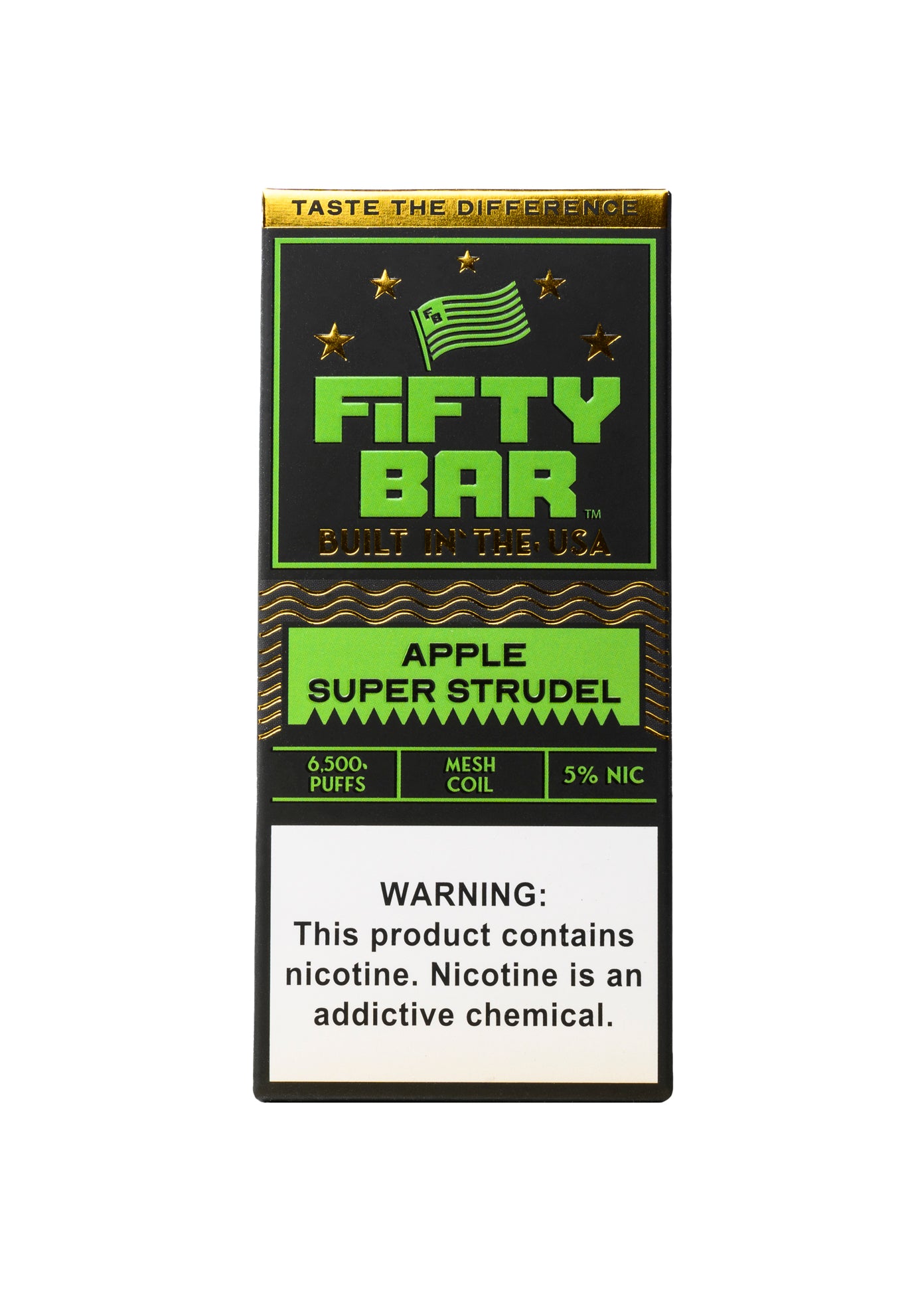 Fifty Bar 6500 Apple Super Strudel | GetPop 1 | GetPop