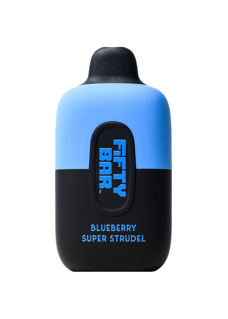 Fifty Bar 6500 Blueberry Super Strudel | GetPop