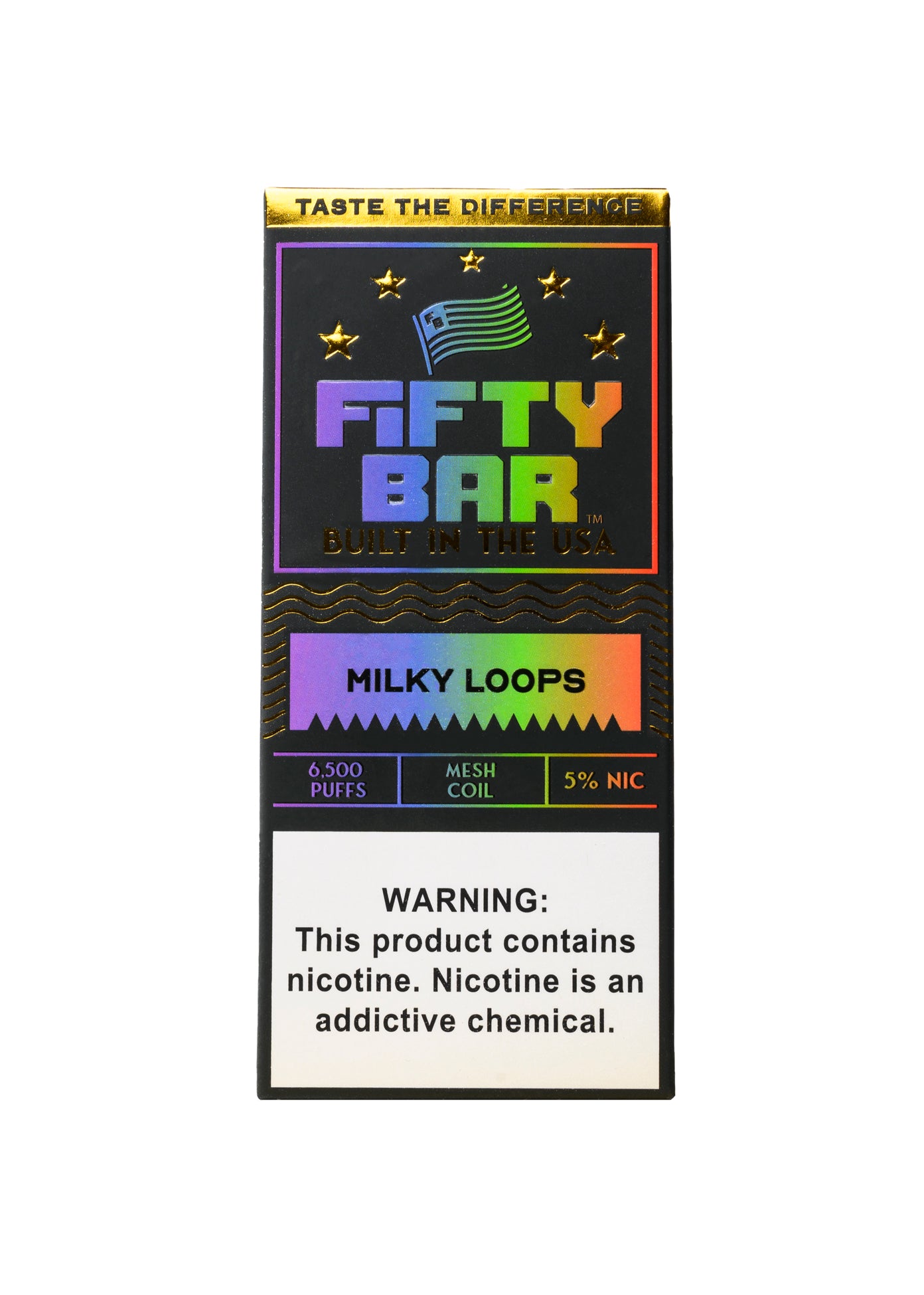 Fifty Bar 6500 Milky Loops | GetPop 1 | GetPop