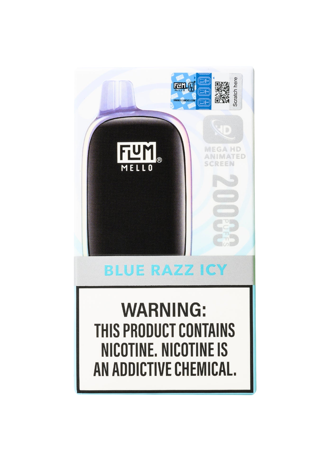 Flum Mello 20000 Blue Razz Icy