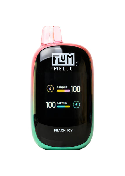 Flum Mello 20000 Peach Icy | GetPop Flum Mello 20000 Peach Icy | GetPop