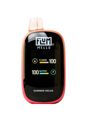 Flum Mello 20000 Summer Delux (Strawberry Melon) | GetPop Flum Mello 20000 Summer Delux (Strawberry Melon) | GetPop