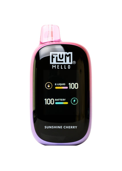 Flum Mello 20000 Sunshine Cherry | GetPop Flum Mello 20000 Sunshine Cherry | GetPop