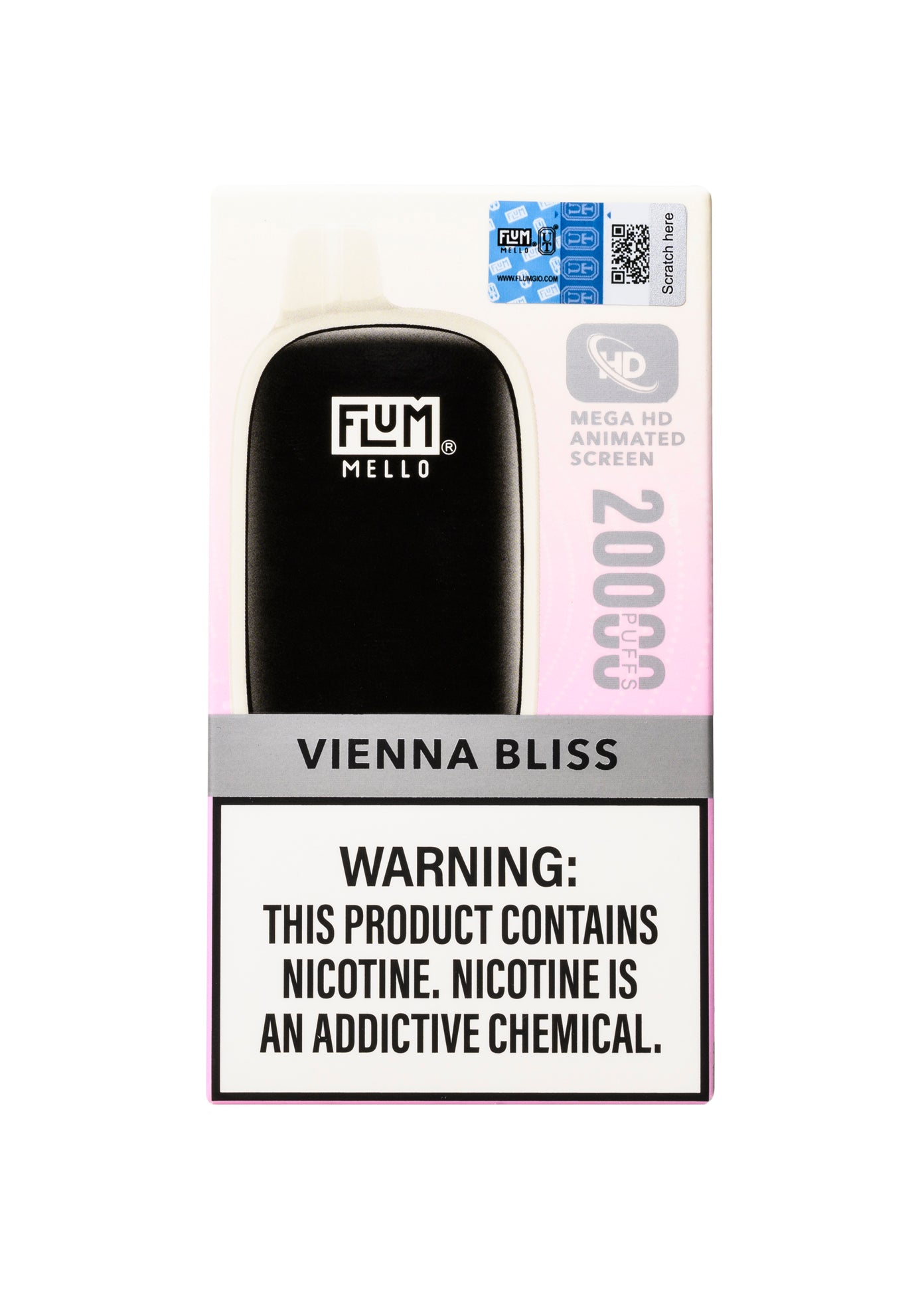 Flum Mello 20000 Vienna Bliss (Frozen Strawberry) | GetPop Flum Mello 20000 Vienna Bliss (Frozen Strawberry) | GetPop