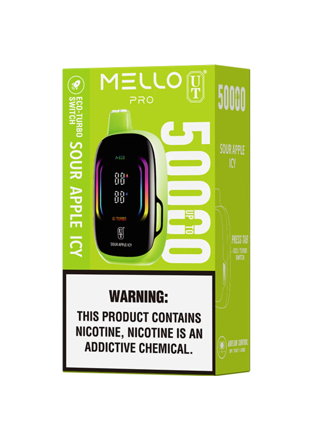Flum Mello Pro 50K Sour Apple Icy