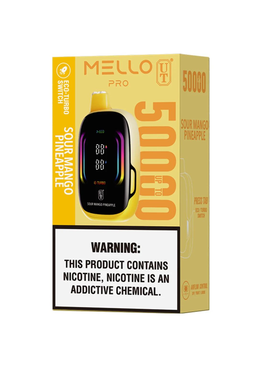 Flum Mello Pro 50K Sour Mango Pineapple