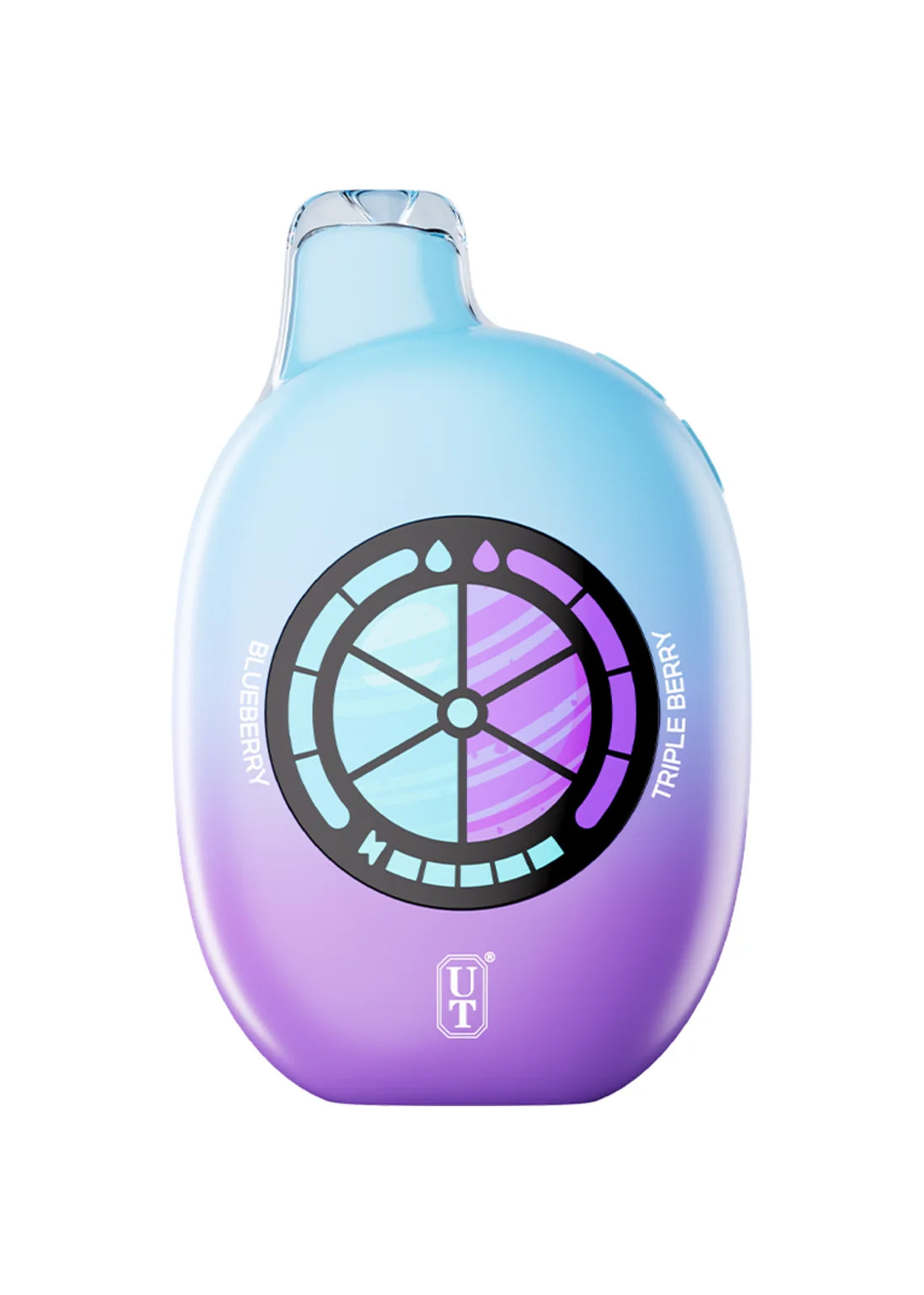 Flum UT 50K Blue Razz Ice and Triple Berry