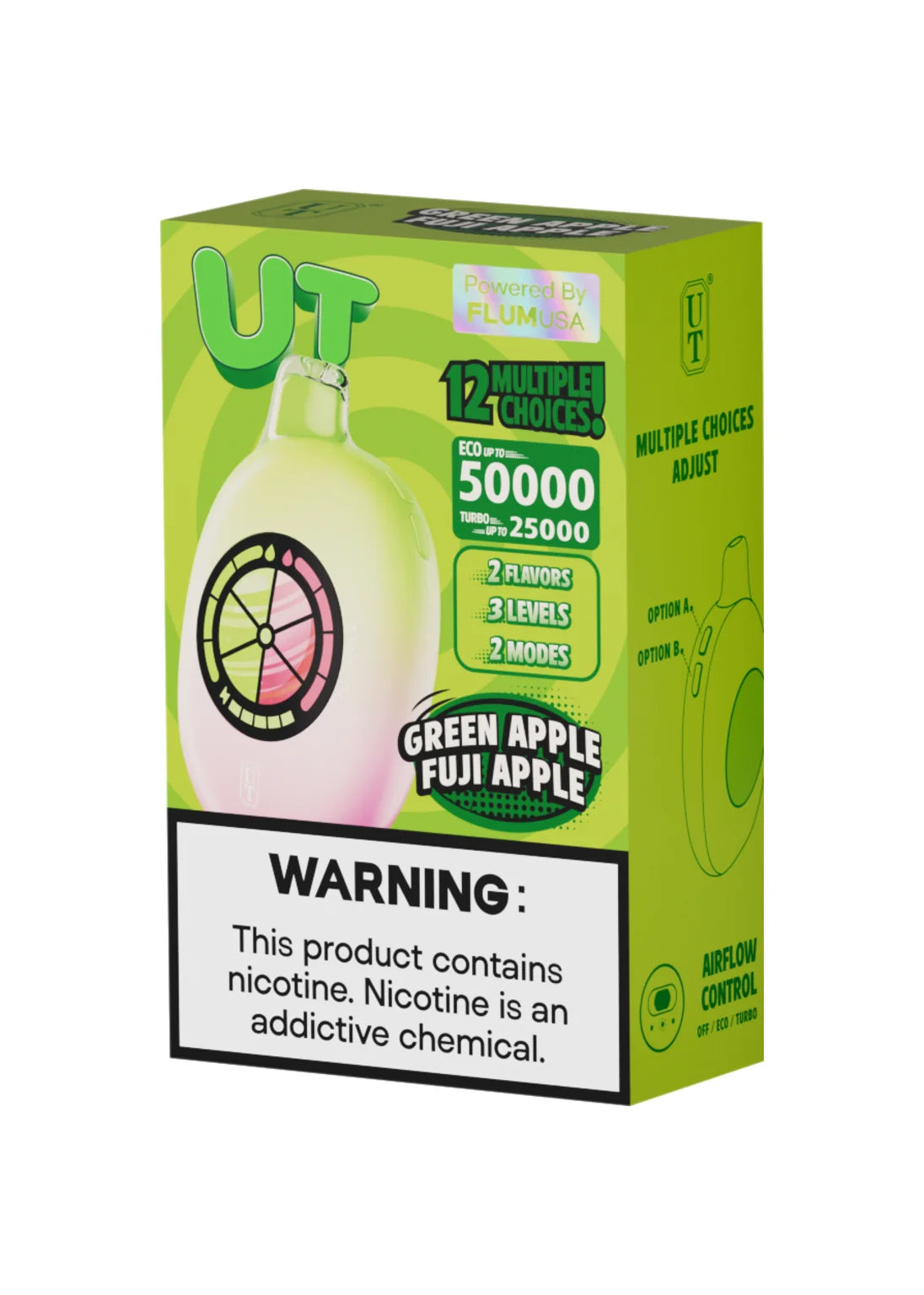 Flum UT 50K Green Apple and Fuji Apple