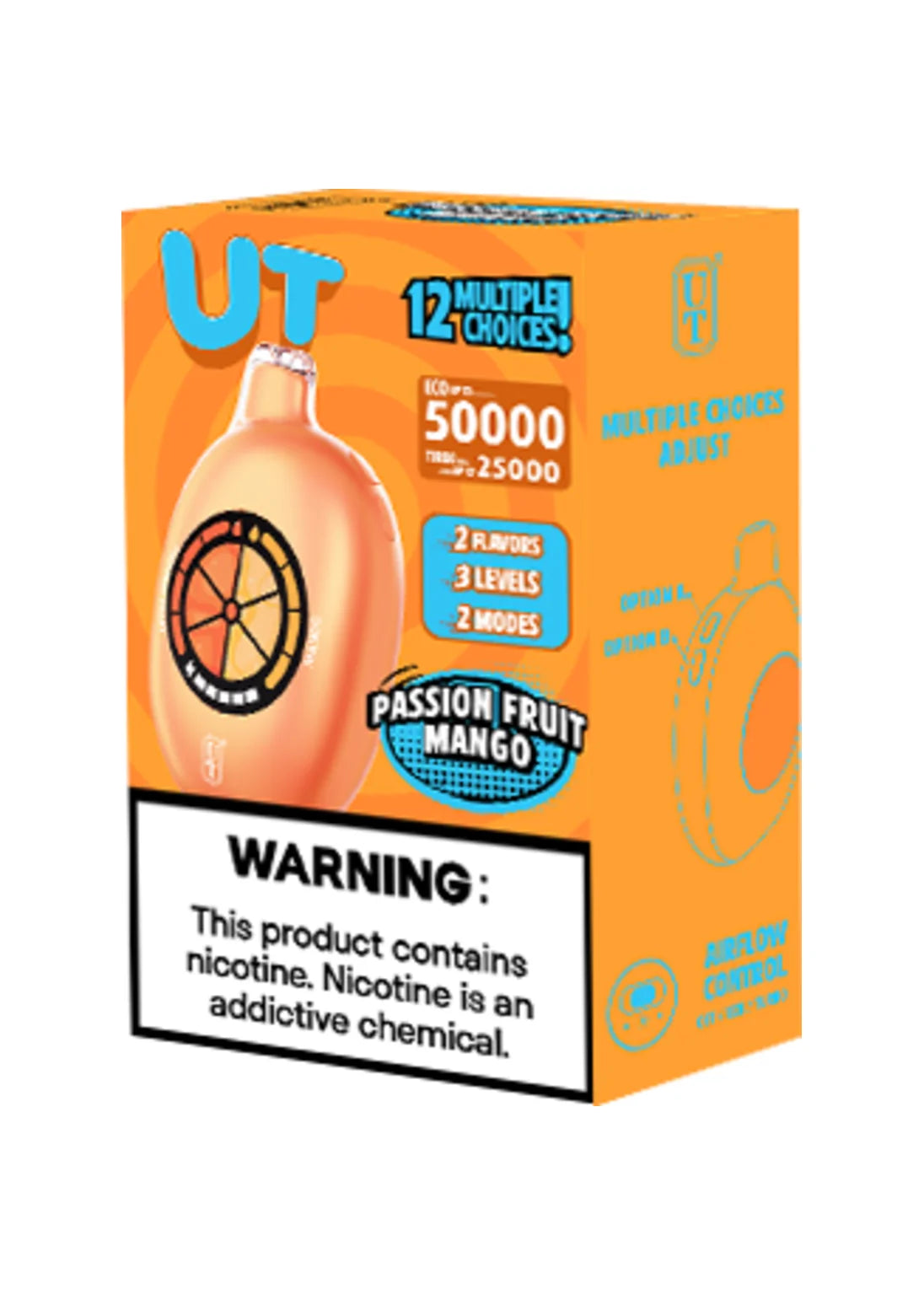 Flum UT 50K Passion Fruit and Mango