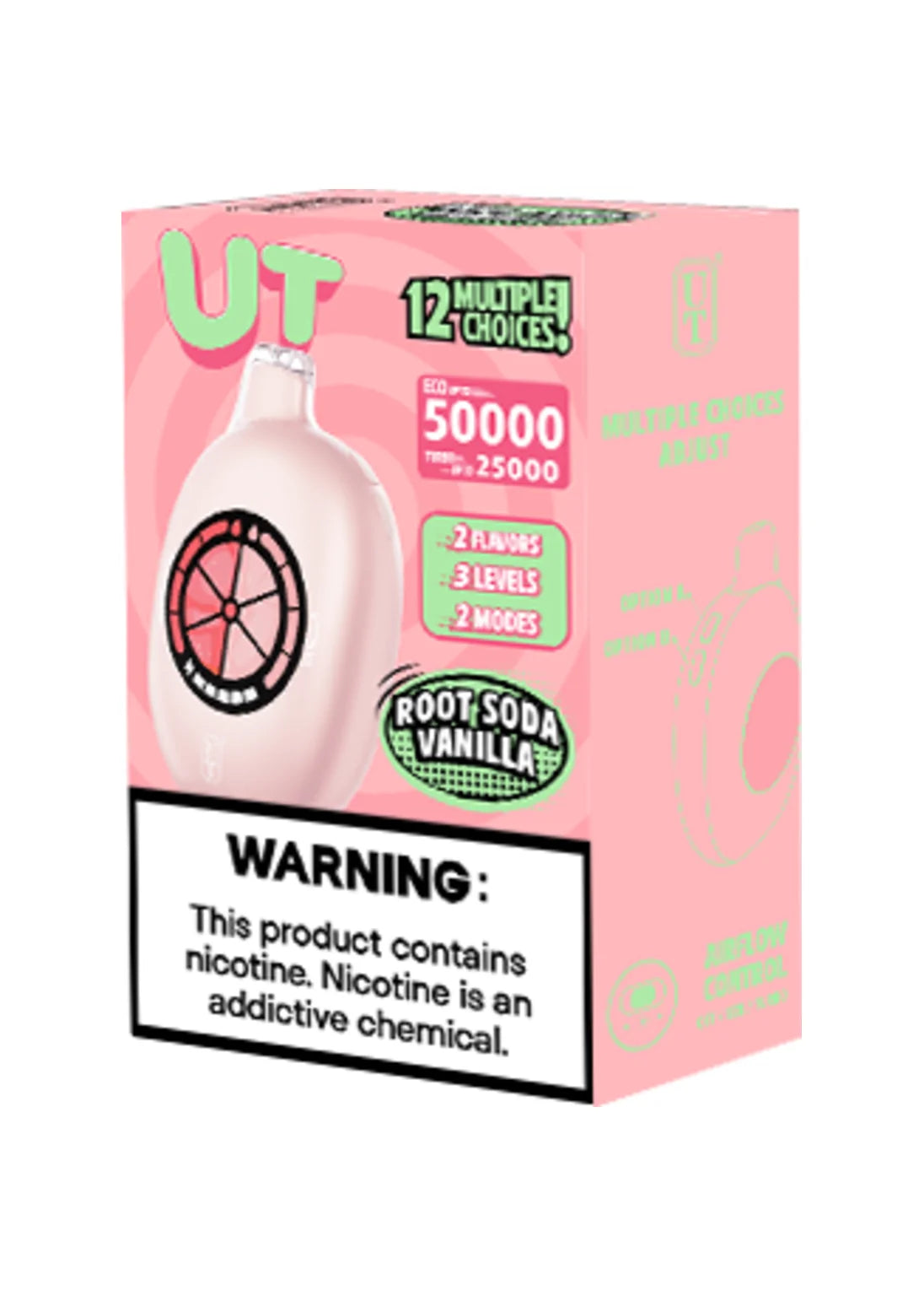 Flum UT 50K Root Soda and Vanilla