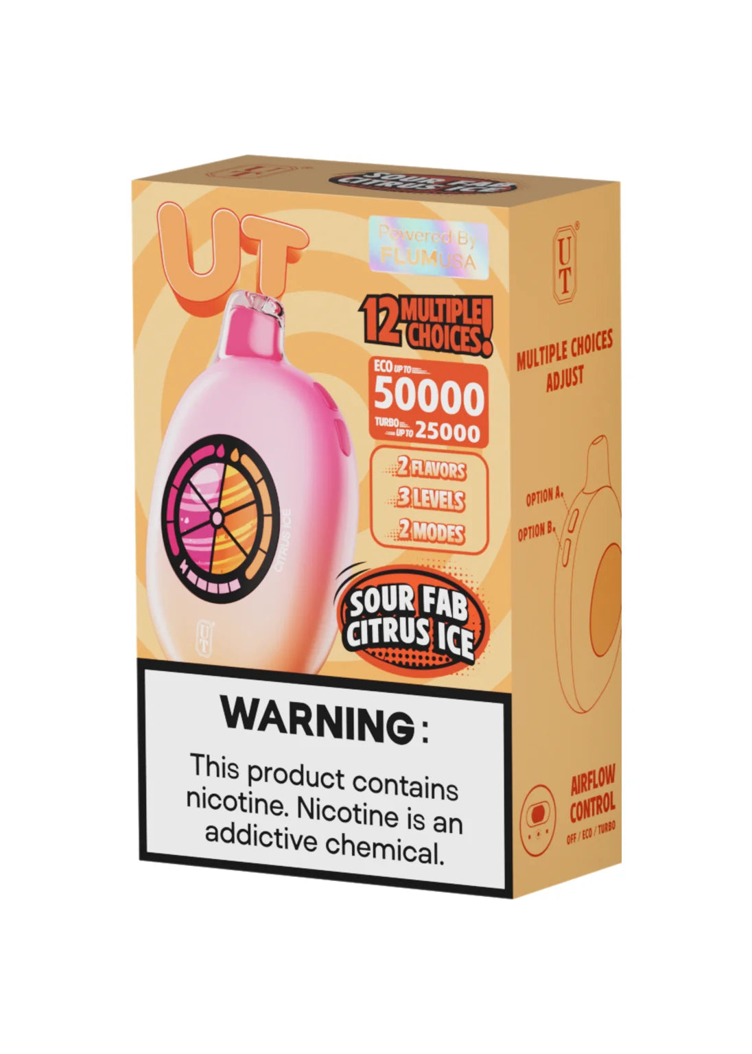 Flum UT 50K Sour Fab and Citrus Ice